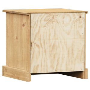 Nachttisch Kiefer Massivholz 42x35x42 cm