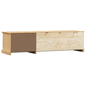 Massivholz TV-Schrank Kiefer 156 cm