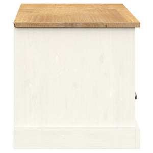 TV-Schrank VIGO Weiß Kiefer Massivholz 156 cm