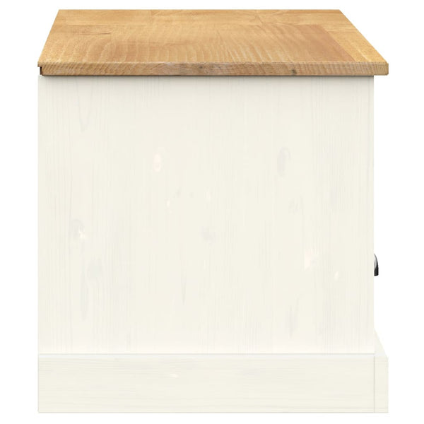 TV-Schrank VIGO Weiß Kiefer Massivholz 156 cm