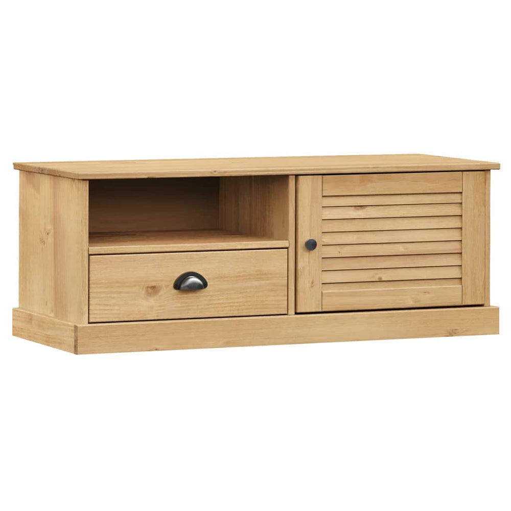 TV-Schrank Kiefer Massivholz 106 cm