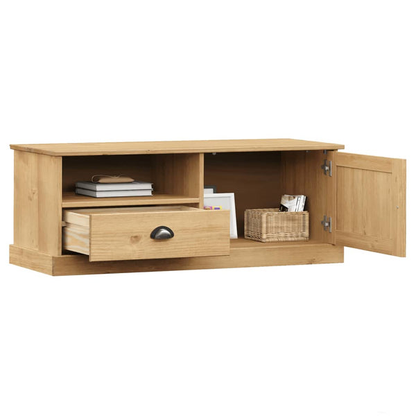 TV-Schrank Kiefer Massivholz 106 cm