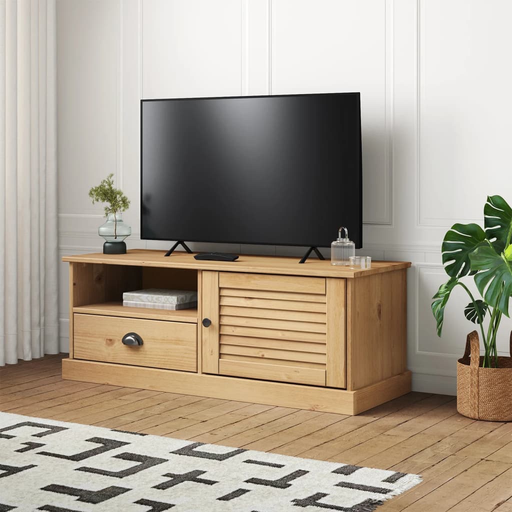 TV-Schrank Kiefer Massivholz 106 cm