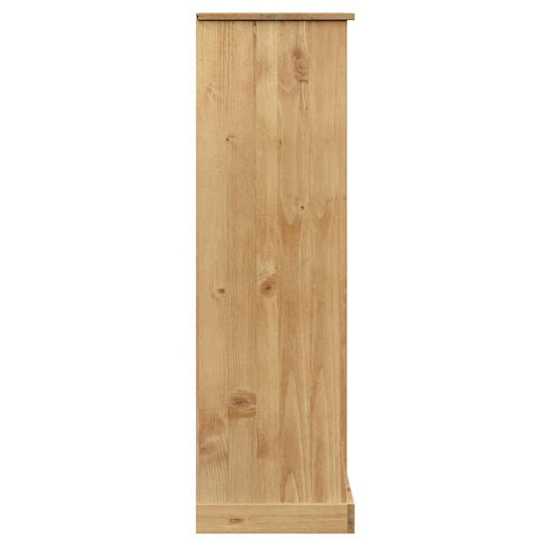 Bücherregal Kiefer Massivholz 90x114,5 cm