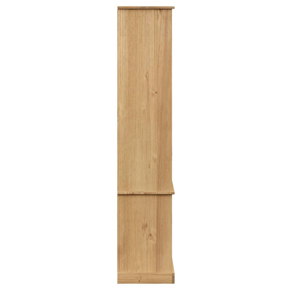 Massivholz Vitrine Kiefer 85x170 cm