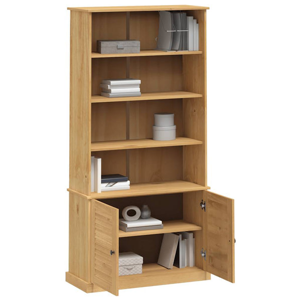 Bücherregal Kiefer Massivholz 85x170 cm