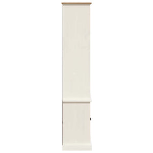 Bücherregal VIGO Weiß Kiefer Massivholz 85x170 cm