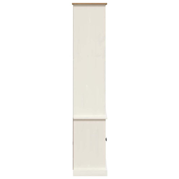 Bücherregal VIGO Weiß Kiefer Massivholz 85x170 cm