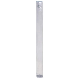 Edelstahl Wassersäule Quadratisch 60cm