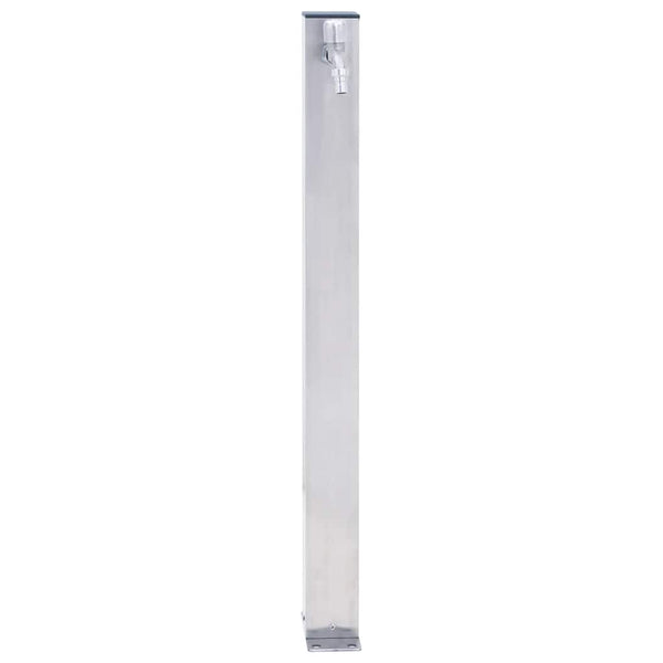 Edelstahl Wassersäule Quadratisch 60cm