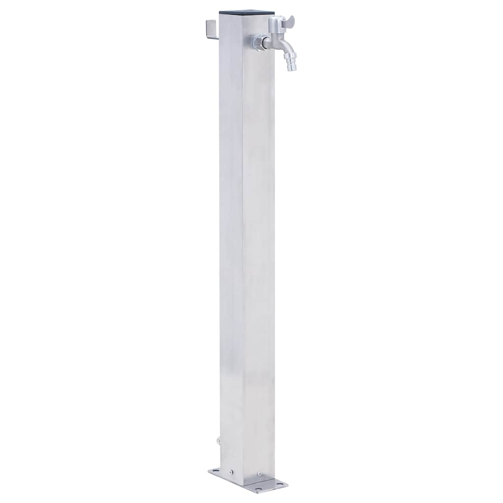 Edelstahl Wassersäule für Garten - 80cm