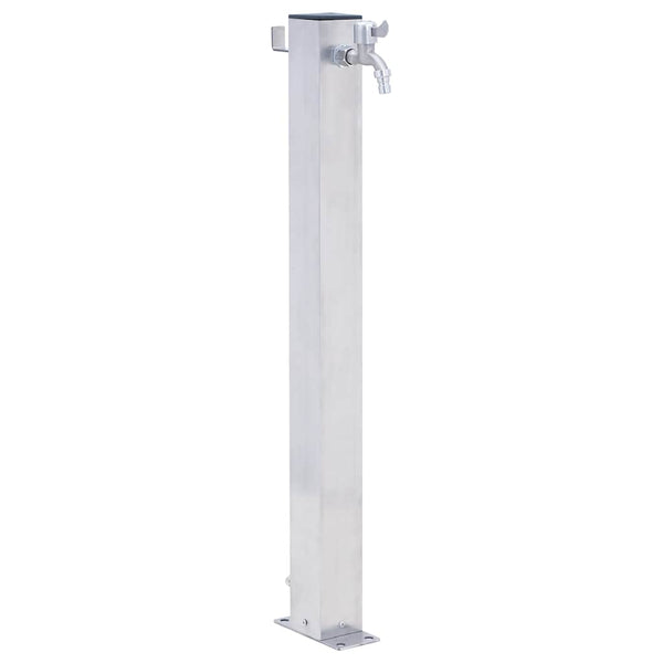 Edelstahl Wassersäule für Garten - 80cm