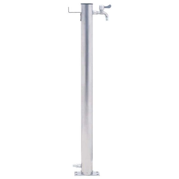 Edelstahl Wassersäule für Garten - 80cm