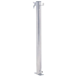 Edelstahl Wassersäule Garten 100cm