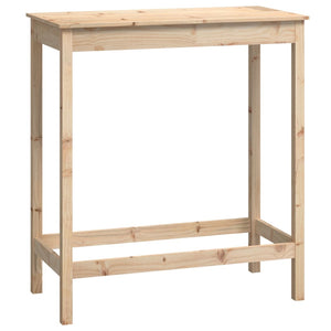 Massivholz Bartisch Kiefer 100x50x110 cm