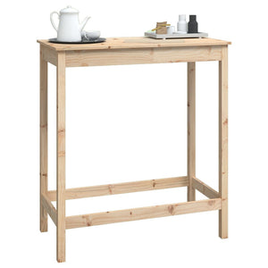 Massivholz Bartisch Kiefer 100x50x110 cm