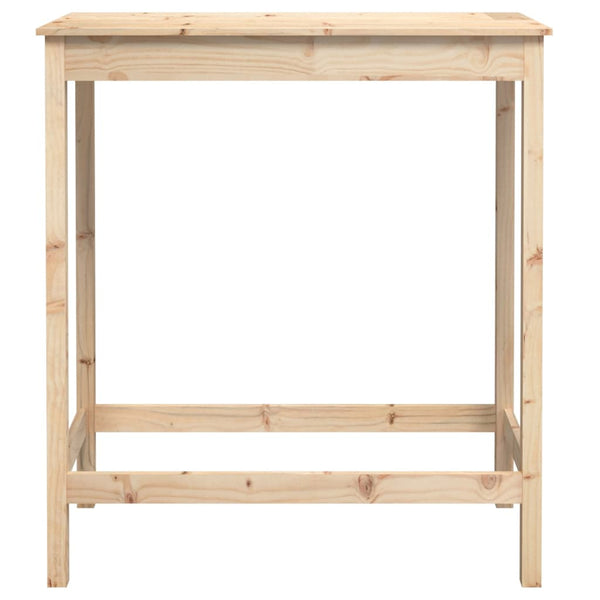 Massivholz Bartisch Kiefer 100x50x110 cm