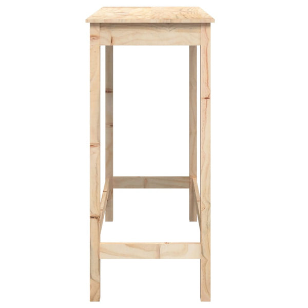 Massivholz Bartisch Kiefer 100x50x110 cm