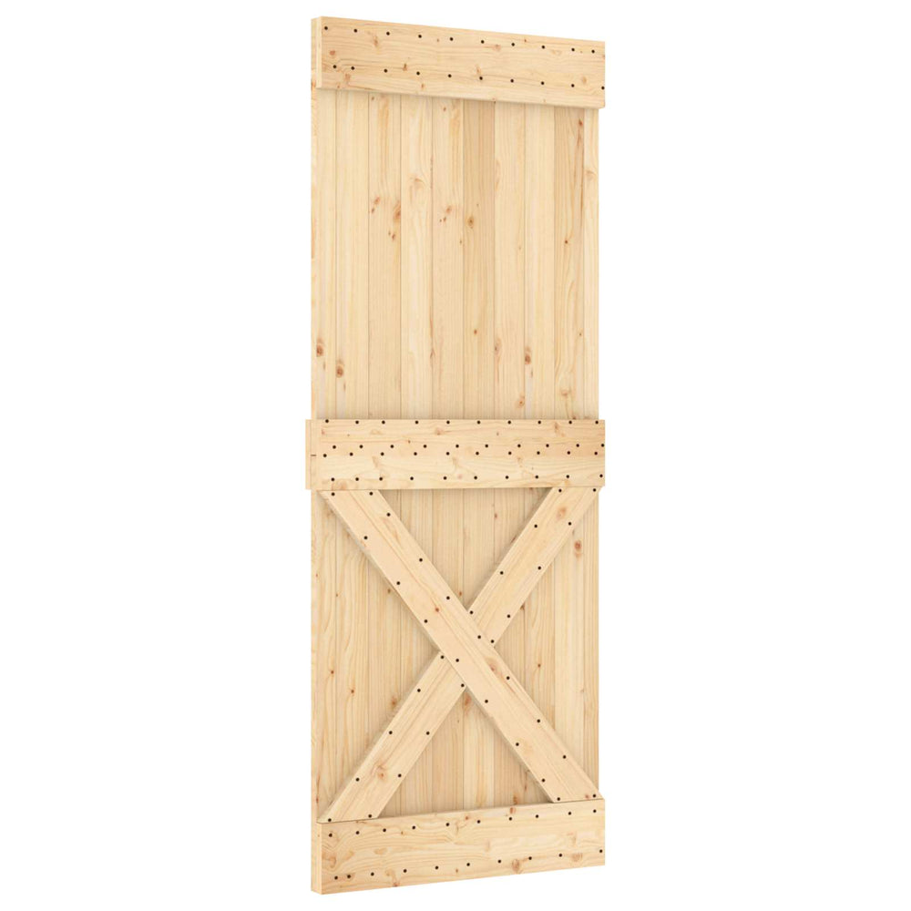 Massivholz Tür NARVIK Kiefer 80x210 cm