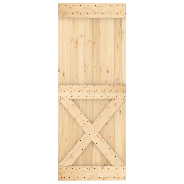 Massivholz Tür NARVIK Kiefer 80x210 cm