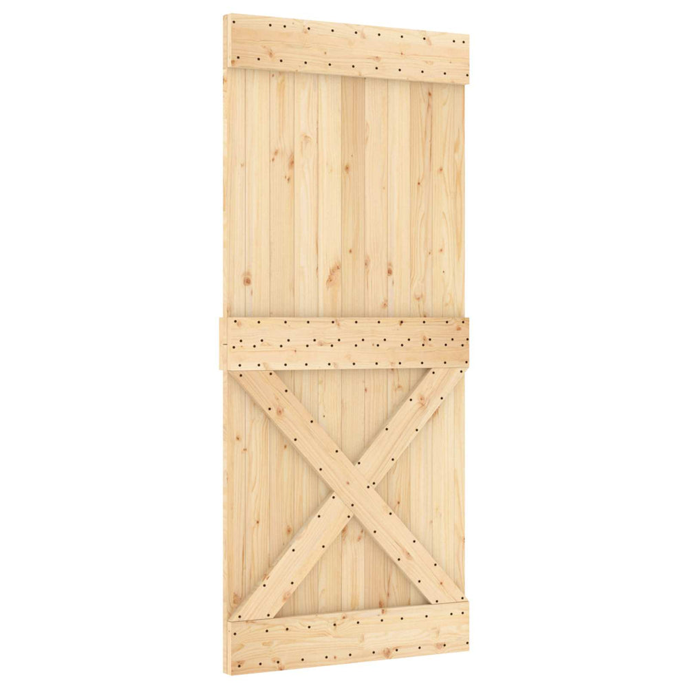 Massivholz Tür NARVIK Kiefer 90x210 cm