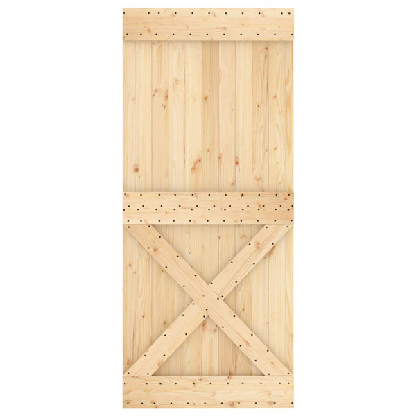 Massivholz Tür NARVIK Kiefer 90x210 cm