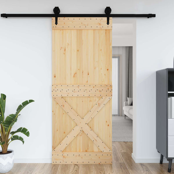 Massivholz Tür Narvik Kiefer 95x210cm