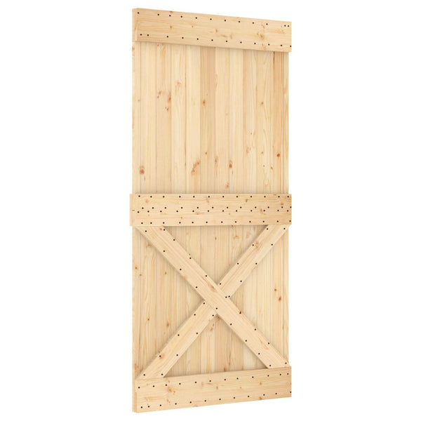 Massivholz Tür Narvik Kiefer 95x210cm