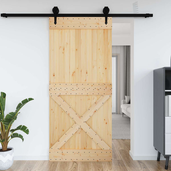 Massivholz Tür NARVIK Kiefer 100x210 cm
