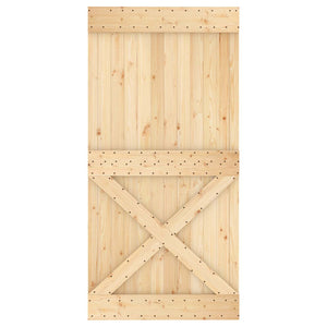 Massivholz Tür NARVIK Kiefer 100x210 cm
