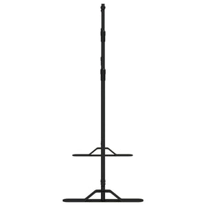 Hintergrundstative 2 Stk. Schwarz 305x243 cm Stahl