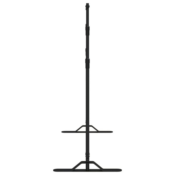 Hintergrundstative 2 Stk. Schwarz 305x243 cm Stahl