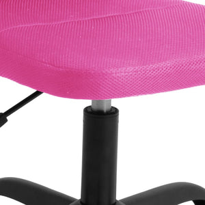 Höhenverstellbarer Bürostuhl Rosa Mesh