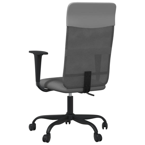 Höhenverstellbarer Bürostuhl Grau