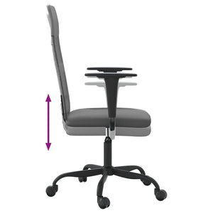 Höhenverstellbarer Bürostuhl Grau