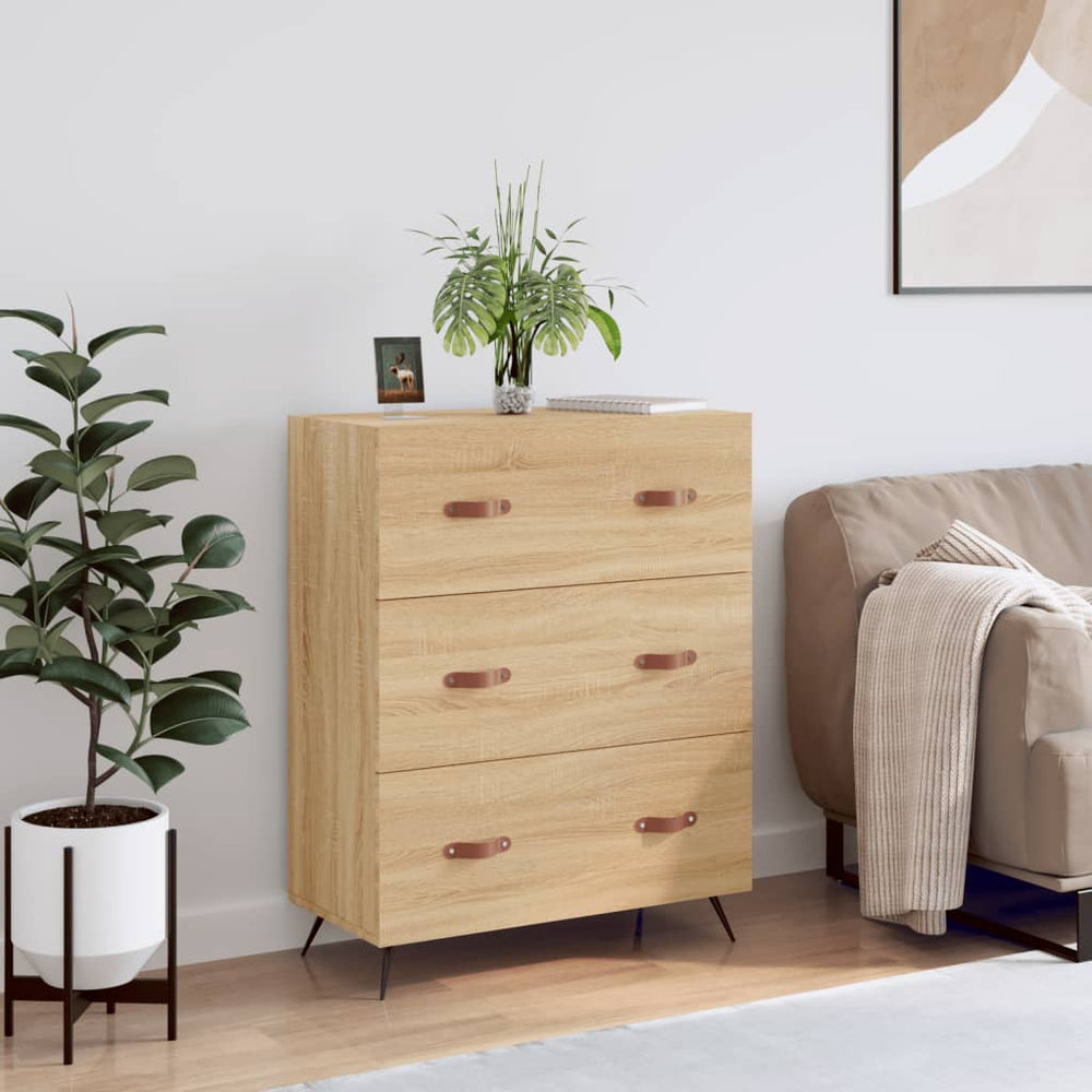 Kommode Sonoma Eiche 69,5x34x90 cm
