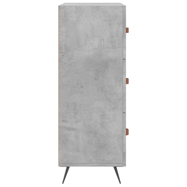 Kommode Betongrau 69,5x90 cm