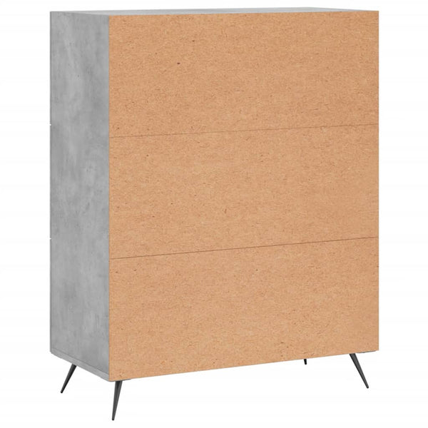 Kommode Betongrau 69,5x90 cm