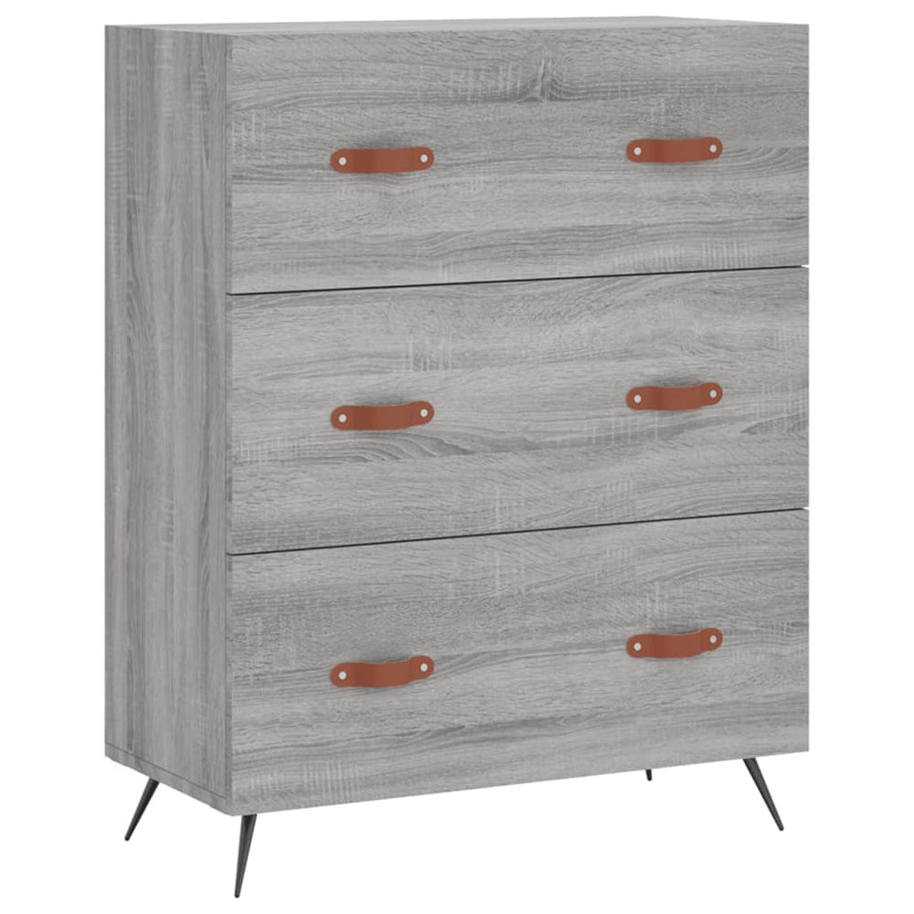 Kommode Grau Sonoma 69,5 cm