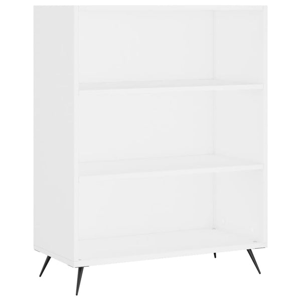 Weißes Bücherregal 69,5x90 cm