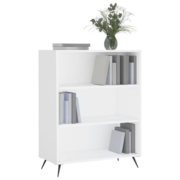 Weißes Bücherregal 69,5x90 cm
