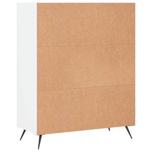 Weißes Bücherregal 69,5x90 cm
