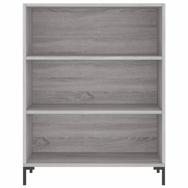 Bücherregal Grau Sonoma 69,5x32,5x90 cm