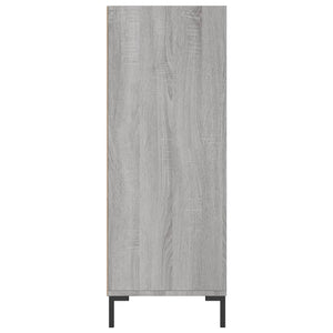 Bücherregal Grau Sonoma 69,5x32,5x90 cm