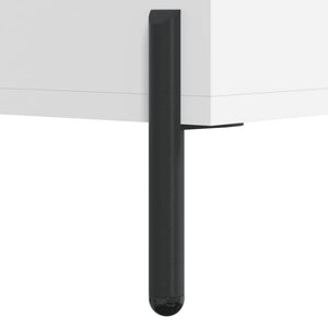 Weißer Regalschrank, 69,5 cm