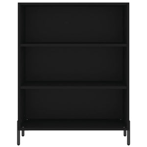 Schwarzes Regal 69,5x32,5x90 cm