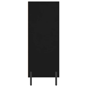 Schwarzes Regal 69,5x32,5x90 cm