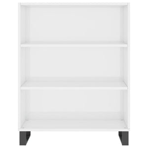 vidaXL Armoirette haute brillance blanc 69,5x32,5x90 cm Bois d'ingénierie