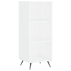 Weißer Regalschrank, 90 cm hoch