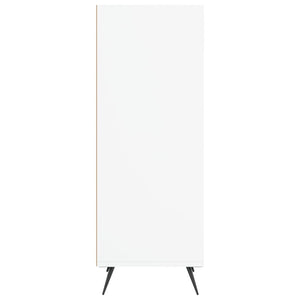 Weißer Regalschrank, 90 cm hoch